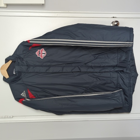 Adidas men's winter coat Toronto FC XL grey - Picture 1 of 4